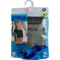 Bóxer hombre sin costuras microfibra, negro-verde talla M JOMA, pack 2 uds Bóxer hombre sin costuras microfibra, negro-verde talla M JOMA, pack 2 uds