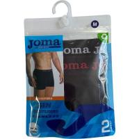 JOMA gizonentzako boxerra joskurarik gabe, mikrozuntza, gorria/zuria M neurria, sorta 2 ale