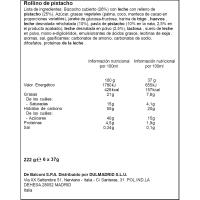 Rollito con pistacho BALCONI, paquete 222 g