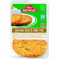 Hamburguesa de cebada-queso y miel eco NATURSOY, sobre 200 g Hamburguesa de cebada-queso y miel eco NATURSOY, sobre 200 g