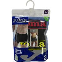 Bóxer hombre algodón elástico, negro talla XL JOMA, pack 2 uds Bóxer hombre algodón elástico, negro talla XL JOMA, pack 2 uds