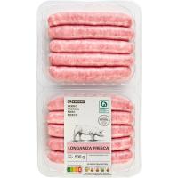 Longaniza de cerdo con tripa natural EROSKI, bandeja 500 g Longaniza de cerdo con tripa natural EROSKI, bandeja 500 g