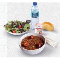 Menú EROSKI: Lentejas y Ensalada