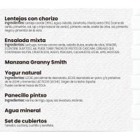 Menú EROSKI: Lentejas y Ensalada