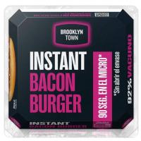 Hamburguesa con bacón instantánea BROOKLYN TOWN, 210 g