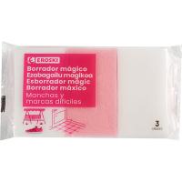 Borrador mágico EROSKI, paquete 3 uds