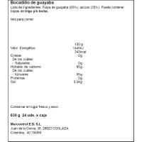 Bocadillo de guayaba GOURMET LATINO, 24 uds, caja 630 g Bocadillo de guayaba GOURMET LATINO, 24 uds, caja 630 g