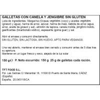 Galletas de Navidad sin gluten ABUELOBREAD, bolsa 150 g Galletas de Navidad sin gluten ABUELOBREAD, bolsa 150 g
