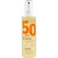 Protector solar transparente FPS50 BELLE&SUN, spray 200 ml Protector solar transparente FPS50 BELLE&SUN, spray 200 ml