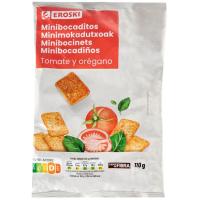 Mini bocaditos de tomate EROSKI, bolsa 110 g