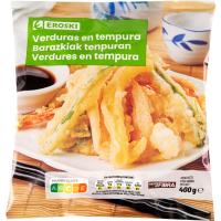 EROSKI barazkiak tenpuran, poltsa 400 g