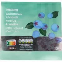 Arándanos EROSKI, bolsa 300 g Arándanos EROSKI, bolsa 300 g