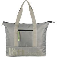 Tote bag, con bolsillo y cremalleras, poliester LATT TRAVEL, 1 ud