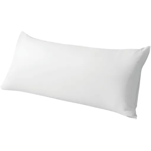 Almohada Microfibra, firmeza media, lavable a máquina EROSKI, 70 cm
