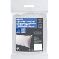 Almohada Microfibra, firmeza media, lavable a máquina EROSKI, 135 cm
