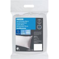 Almohada Fibra, Antiácaros, firmeza media, lavable a máquina EROSKI, 90 cm