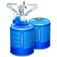 Kit supervivencia: Hornillo de gas CV Connect + 2 cartuchos CV470 Plus CAMPINGAZ