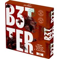 Barrita de cacao B3TTER, 3 uds, caja 105 g