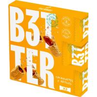 Barritad de cacahuete B3TTER, 3 uds, caja 105 g