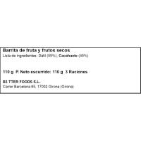 Barritad de cacahuete B3TTER, 3 uds, caja 105 g