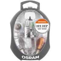 Estuche lámparas halógenas H1+H7 de automóvil OSRAM