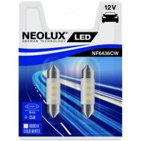 Lámpara de automóvil Led uso interior C5W 12V, color blanco NEOLUX, 2 uds