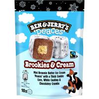 Helado peaces brookies BEN&JERRY'S, pack 10x15 ml Helado peaces brookies BEN&JERRY'S, pack 10x15 ml