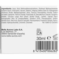 Protector solar piel mixta SPF50 BELLA AURORA, dosificador 30 ml