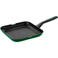 Grill asador con rayas, aluminio fundido, apta para todo tipo de cocinas, Antiadherente Cerámico, Eco&Cook MONIX, 28x28 cm Grill asador con rayas, aluminio fundido, apta para todo tipo de cocinas, Antiadherente Cerámico, Eco&Cook MONIX, 28x28 cm