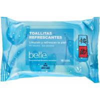 Toallitas refrescantes sin alcohol BELLE, paquete 15 uds Toallitas refrescantes sin alcohol BELLE, paquete 15 uds