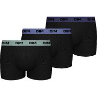 Bóxer infantil algodón elástico, negro cinturilla azul/lila/verde talla 16 DIM, pack 3 uds