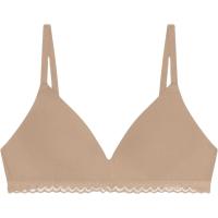 Sujetador infantil microfibra sin aro, piel DIM, talla 90A