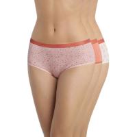 Bóxer mujer algodón elástico, naranja talla G DIM, pack 3 uds