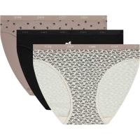 Braga mujer algodón elástico, camel talla P DIM, pack 3 uds