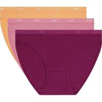 Braga mujer algodón elástico, naranja talla P ECODIM, pack 3 uds
