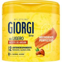 Gel ligero de peinado para pelo rizado GIORGI, tarro 400 ml