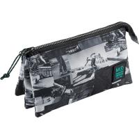 Portatodo Triple Skate Park poliester reciclado RPET, 22 x11,5x 6 cm MIQUELRIUS Portatodo Triple Skate Park poliester reciclado RPET, 22 x11,5x 6 cm MIQUELRIUS