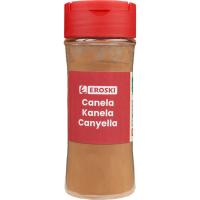 Canela molida EROSKI, frasco 45 g