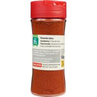 Pimentón dulce EROSKI, frasco 58 g