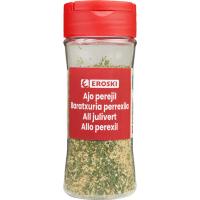 Ajo y perejil EROSKI, frasco 75 g