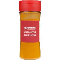Cúrcuma EROSKI, frasco 60 g
