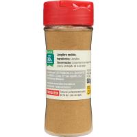 Jengibre molido EROSKI, frasco 50 g