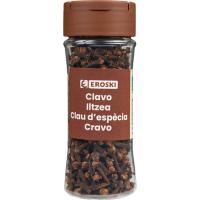 Clavo entero EROSKI, frasco 40 g