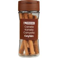 Canela en rama Ceylan EROSKI, frasco 18 g