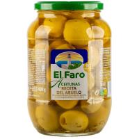 Aceituna sin hueso receta del abuelo EL FARO, frasco 400 g Aceituna sin hueso receta del abuelo EL FARO, frasco 400 g