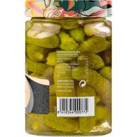 Pepinillos sabor anchoa SERPIS, frasco 180 g