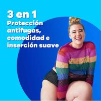 Tampón regular TAMPAX COMPAK PEARL, caja 20 uds