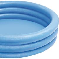 Piscina hinchable infantil 3 aros azul 156 L, edad rec:+2 años INTEX, Ø114x25 cm