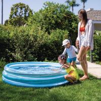 Piscina hinchable infantil Blue Biss, edad rec:+2 años INTEX, Ø147x33 cm