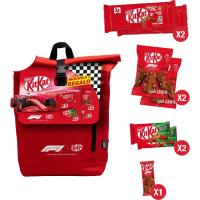 Barritas de chocolate con mochila KIT KAT F1, pack 493 g